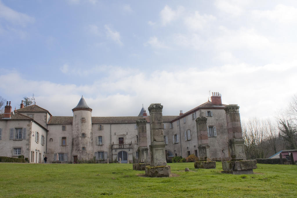 Chateau De Chantelauze Olliergues المظهر الخارجي الصورة